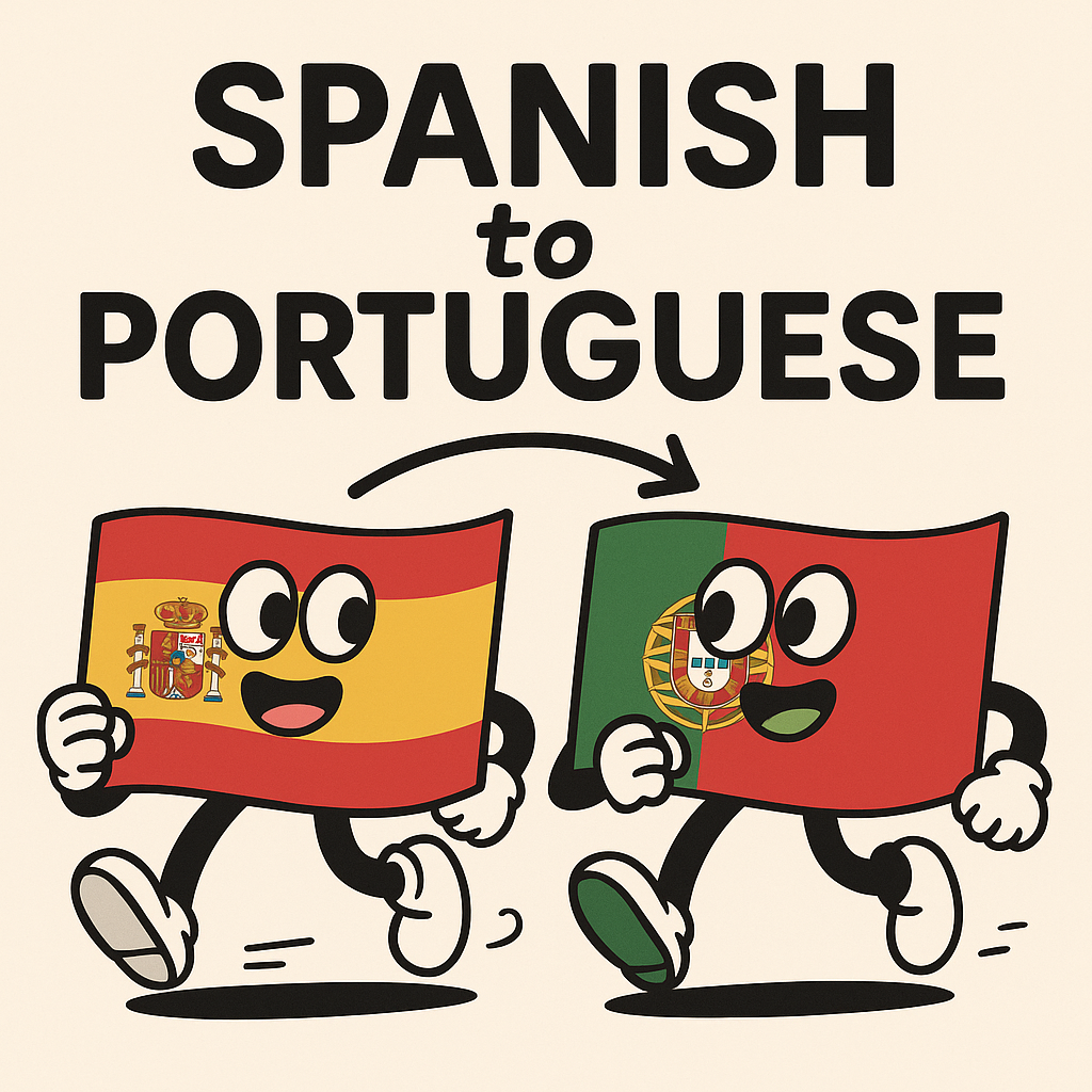 Spanish to Portuguese