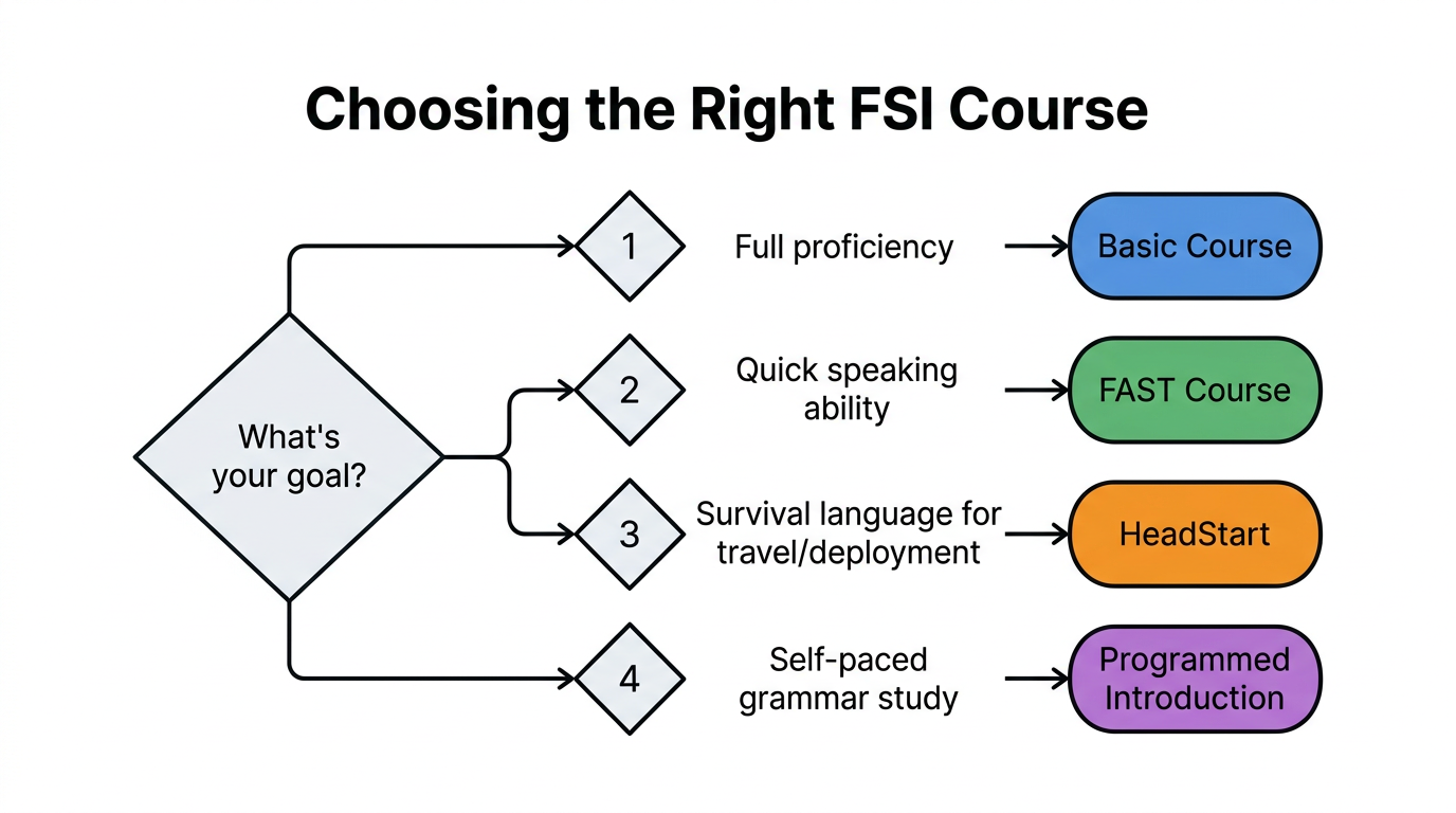 Choosing the Right FSI Course