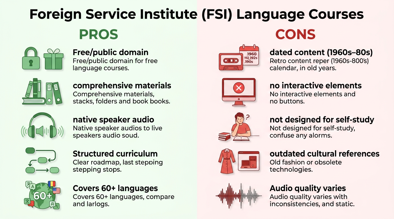 FSI Course Pros and Cons
