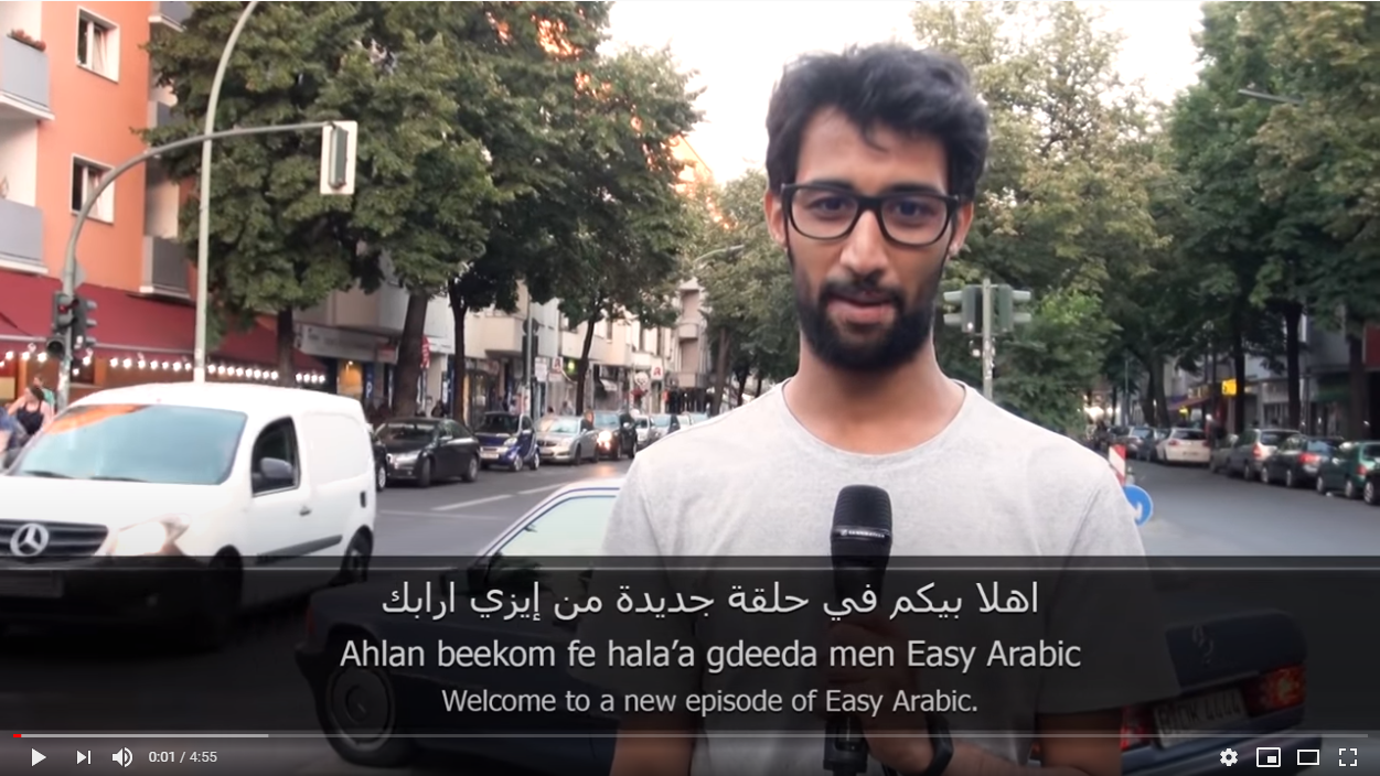 easy arabic - street interview